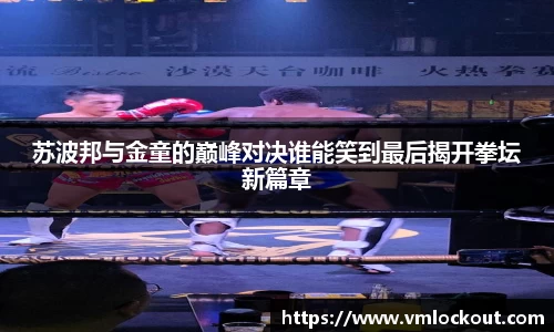 苏波邦与金童的巅峰对决谁能笑到最后揭开拳坛新篇章